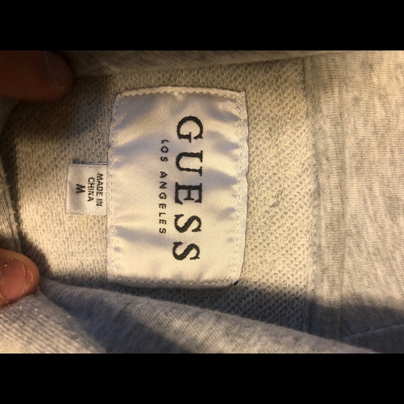 Grey-Multi Colored GUESS hoodie (Limited) - Picture 3 of 3